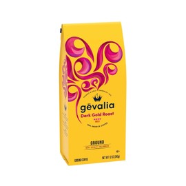 Gevalia Dark Gold Roast Bold Dark Roast Ground Coffee, 12 oz. Bag