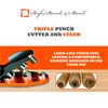 Perfec - PerfecPunch & Stand - Triple-Punch Cigar Cutter and