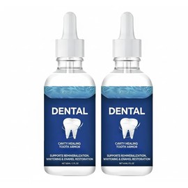 Dental Cavity Healing Tooth Armor, 2 Pack, 60 ml Each (Total 120 ml), Enamel Remineralisation Support, Helps Strengthen Enamel & Reduce Sensitivity, Daily Tooth Care