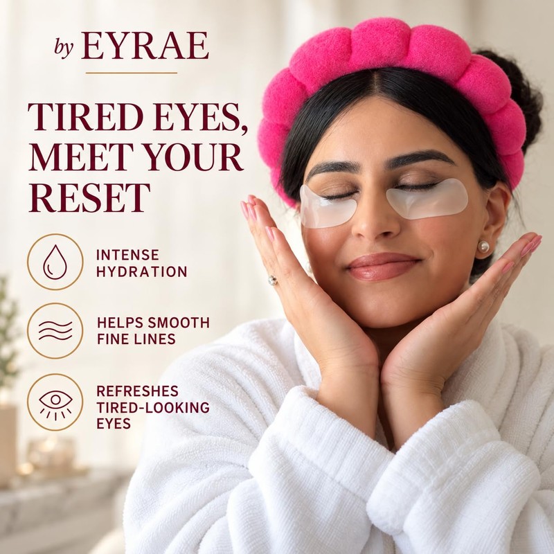 byEYRAE Under Eye HydroGel Patches, 6 Pairs