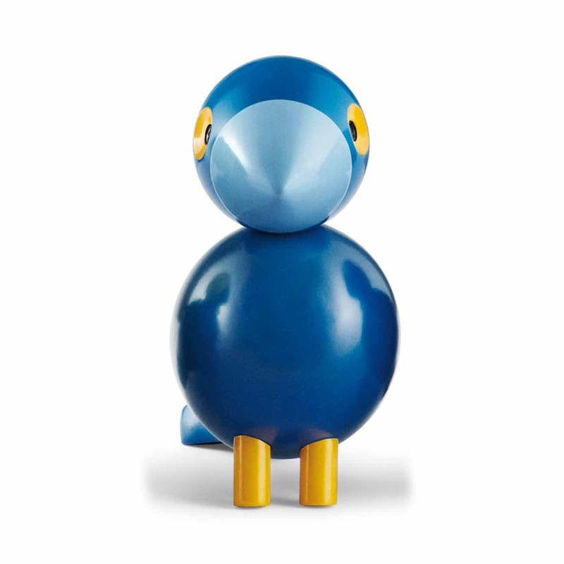 kai・bo-isen of Bird Ornament Songbird Blue