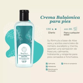 Matimati Crema Balsámica Para Pies Cansados Matimati 220 Ml