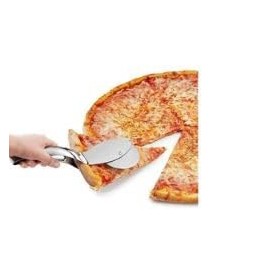 biyya® 28CM Premium Pizza Cutter Stainless Steel Pizza Cutter Wheel Dishwasher Safe Non Slip Ergonomic Handle Smooth Rotating Pizza Slicer Cutter (28cm)