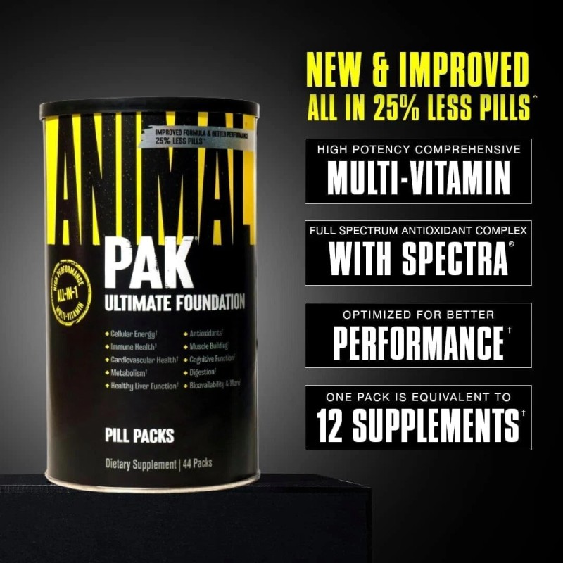 Universal Nutrition Ultimate Animal Pak "More Than A Multi" 44