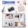 Artfeel Photo Album Self Adhesive Scrapbook Album for 3x5 4x6
