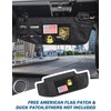 JOYTUTUS Sun Visor Organizer Compatible with 2018-2025 Wrangler JL &