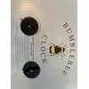 UK-HOME-BARGAINS 20cm BUMBLE BEE Small Round Wall Clock Polished Yellow