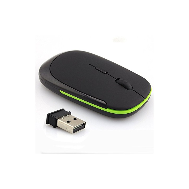 REY Wireless Optical Mouse Up to 1200 DPI Black with