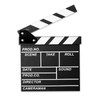 Wooden Movie Clapboard, Wooden Clapboard, Clap Board for Film, Movie
