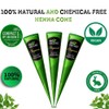 100% Natural Ready to Use Henna Paste Hair Color Hair