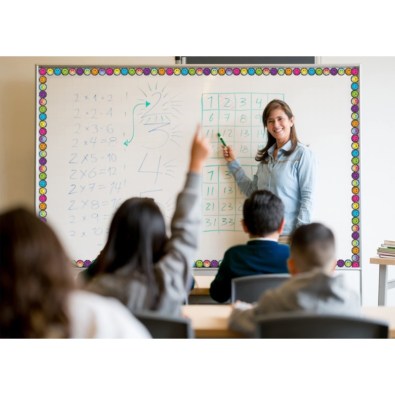 Teacher Created Resources Smiley Faces Magnetic Border
