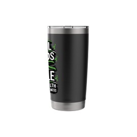 Not All Wounds Are Visible Mental Health Awareness Stainless Steel Insulated Tumbler