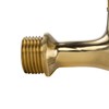 Outdoor Garden bib Tap Victorian Vintage Style Polished Brass 1/2"BSPM