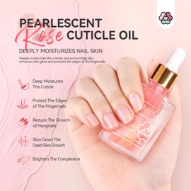 SAVILAND Cuticle Oil Vitamin E: 40ml Rosehip Nail Growth Oil Jojoba Mineral Nail Oil Plant-based Cuticle Oil for Nail Ultra Nourishing Repair Nail