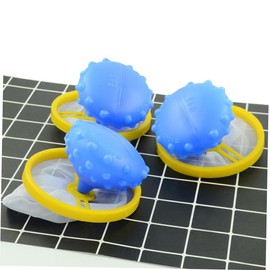 Tofficu 2 pcs Lint Catcher Mesh Pouch Reusable Hair Filter for Washing Machine Efficient Laundry Lint Trap Random Color Protects Clothes Machine for Home Use Random Color