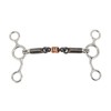 Topyond Stainless Steel Brass Toggle Ring Snaffle, 145 mm Mouthpiece,