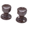 Aqbau® Door Knob, Rotatable on Round Rosette Button Push Knob