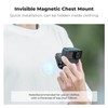 K&F Concept Magnetic Snap Mount for GoPro Hero 13/12/11/10 /9/8/Max,