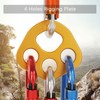 30KN 4 Holes Rigging Plate Rope Bearing Anchors Points Connector