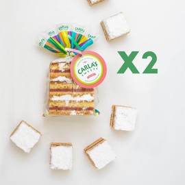 Carla's Sweets Assortment 21 (2 Guava Cakes, 2 Mantecaditos Bags)