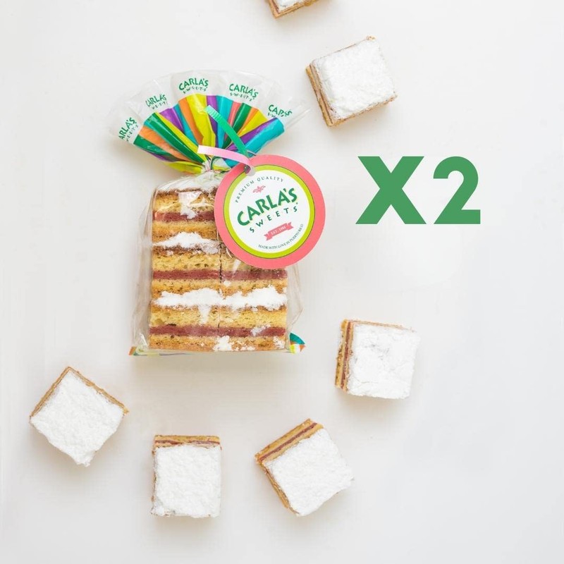 Carla's Sweets Assortment 21 (2 Guava Cakes, 2 Mantecaditos Bags)