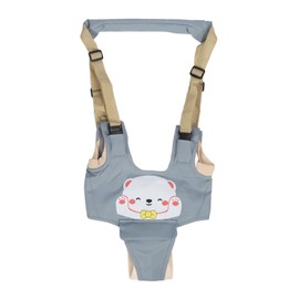 Baby Walking Harness Multifunctional Comfortable Adjustable Handheld Kids Walker Helper for 6‑36 Month Old Blue