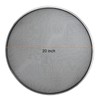 MECCANIXITY 20 Inch Mesh Drum Head Black Double Layer Mesh