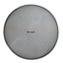 MECCANIXITY 20 Inch Mesh Drum Head Black Double Layer Mesh Shape Silent Mute Drum Skin Drum Practice Percussion Instrument Accessories