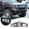 PIUGILH Replacement Front Bumper Corner Bezels Protective Frame Cover Decorative