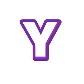 Letter Y Cookie Cutter - Alphabet Cookie Cutters - Letter Cookie Cutters - Word Cookie Cutters - Polymer Clay Cutters - Fondant Cutters