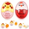 2 Stück Egg Timer Harz (Hart/Mittel/Weich), Eieruhr zum Mitkochen, Eggtimer,