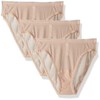OnGossamer Women's Intimate Apparel Gossamer Mesh Hi-cut Panty Briefs, Champange,