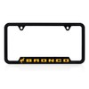 Ford Bronco UV Printed License Plate Frame - Orange