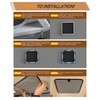 RSACET Magnetic Insulated Roof Vent Sun Cover for MaxxAir Fan,