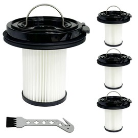 4 Pack HEPA Filters Replacement for Bissell CleanView XR 200W/ CleanView XR Pet 300w Lightweight Cordless Vacuum 3789U, 3789X, 3789, 3797V, 3797W, 3797, 1638010