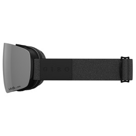 Giro Contour Ski Goggles - Snowboard Goggles for Men & Women - Black Mono Strap with VIVID Onyx/VIVID Infrared Lenses