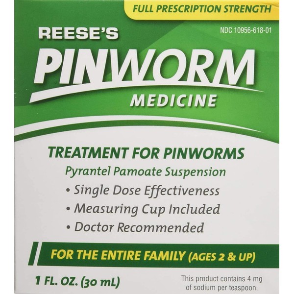 Reese's Pinworm Medicine 1 OZ (Pack of 2) by Reese's
