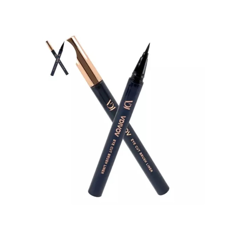 Mimicoco 아이컷 VD 눈화장 브러쉬 라이너 블랙 1호 Eye Cut