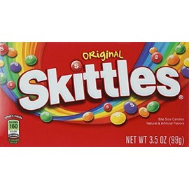 Skittles Original Candy Theater Box, 3.5 ounce