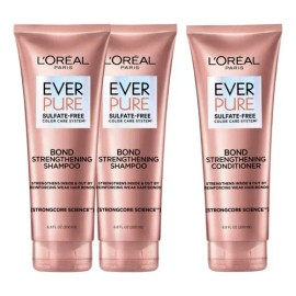 Set shampoo + acondicionador bond 200ml 3 unidades Ever Pure