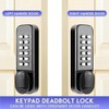 Keyless Entry Door Lock, Keypad Deadbolt, Mechanical Code Door Lock