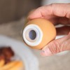 Gaolinci Egg Shape Porcelain Salt & Pepper Shakers, Salt Shaker