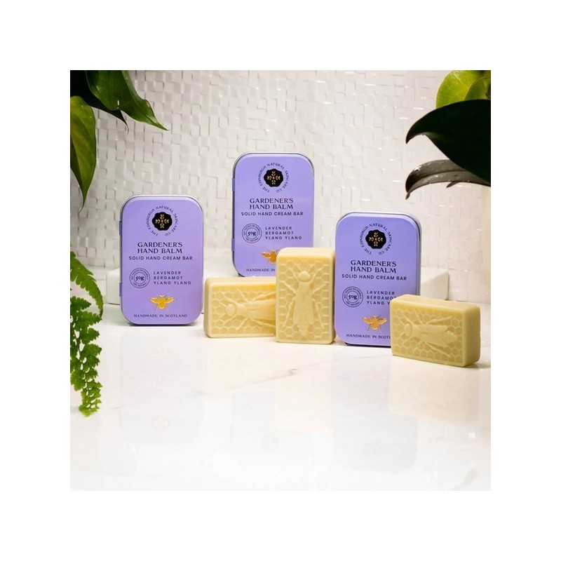 (Edinburgh Skincare) Edinburgh Gardener's Smoky Lavender Scent Ultra-Moisturizing Solid Hand