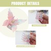 4 Pcs Butterfly Hair Clips Gradient color