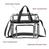 WEZCHUGHAOL Clear Tote Bag, Stadium Approved Bags for Concerts with