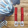 Pack of 2 Bicycle Handlebar Ends, Aluminium Bicycle Bar End,