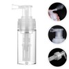 NUOBESTY Botella Aplicadora de Polvo Seco 110ml, Envase Plástico Transparente