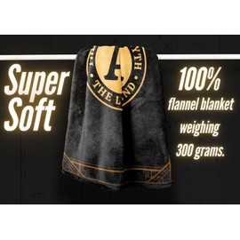 Initial Birthday Gifts for Men, Birthday Gifts for Him, The Man The Myth The Legend Gift Ideas for Dad, Grandpa, Uncle- 300gsm Flannel Blanket- 127cm*165cm-S