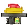 KJD12 Emergency Stop Electromagnetic Switches KEDU Pushbutton Switch for Lathes