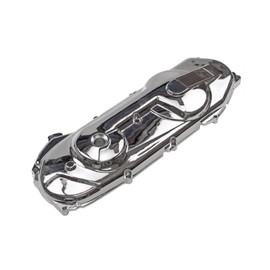 Vario lid chrome suitable for Yamaha Aerox, MBK Nitro 50 - Minarelli engine, variomatic engine cover, 50 cc